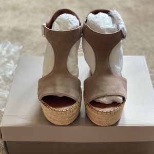 wedge sandals brand new